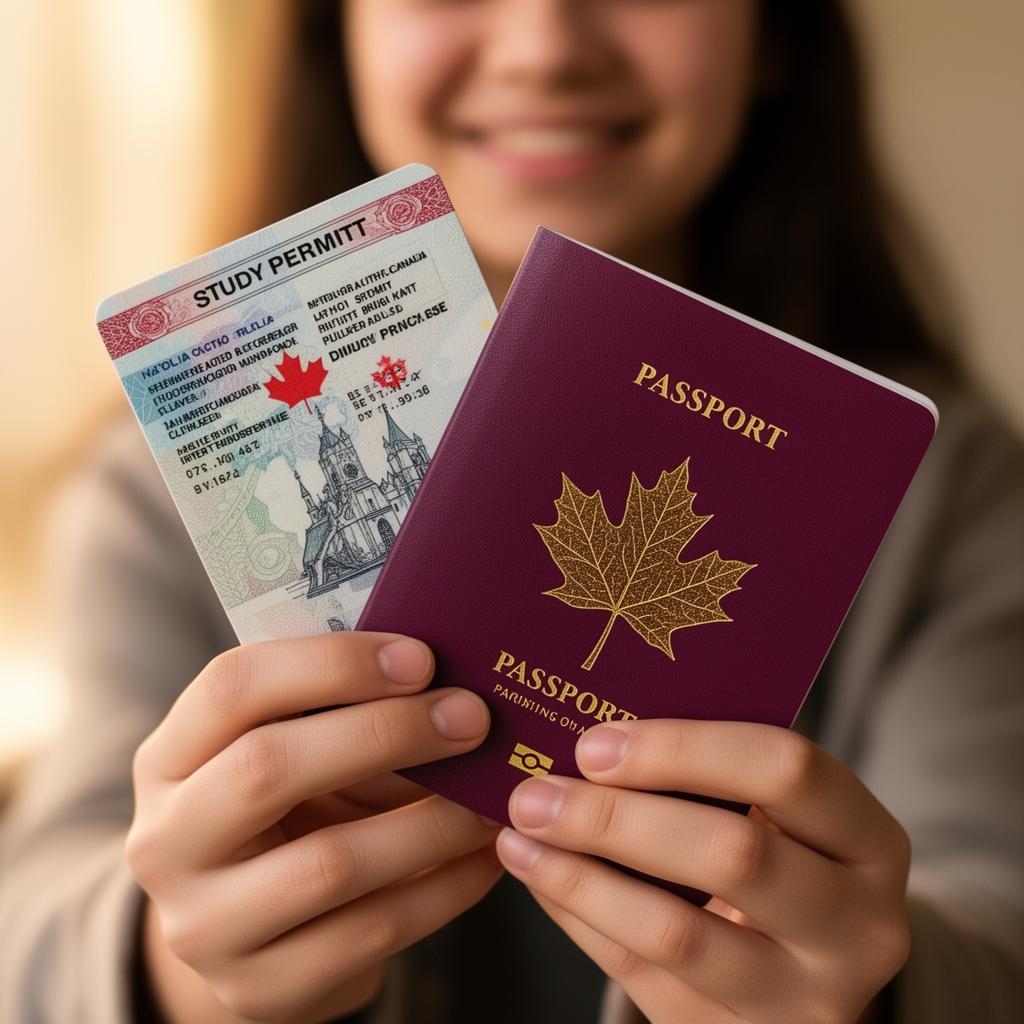 Study permit approved